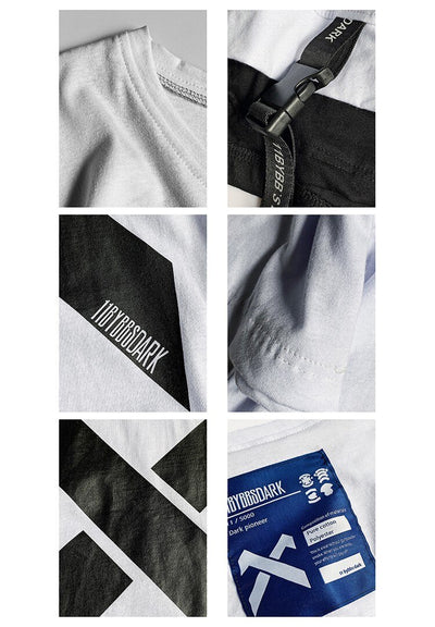 Playera Falsa Dos Piezas Negra para Hombre - Image 17