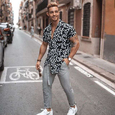 Camisas Hawaianas para Hombre - Estilo Vacacional de Verano - Image 12