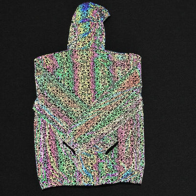 Chaqueta Reflectante Multicolor Caótica - Image 12