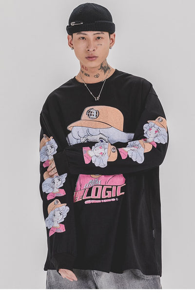 Playera con Estampado de Personaje Anime - Image 14