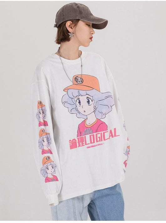 Playera con Estampado de Personaje Anime - Image 16