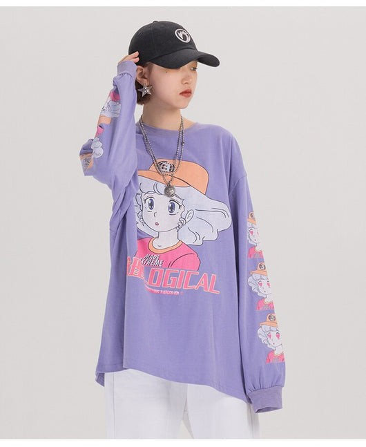 Playera con Estampado de Personaje Anime - Image 18