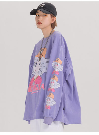 Playera con Estampado de Personaje Anime - Image 19