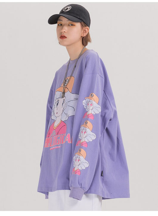 Playera con Estampado de Personaje Anime - Image 19