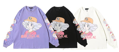 Playera con Estampado de Personaje Anime - Image 20