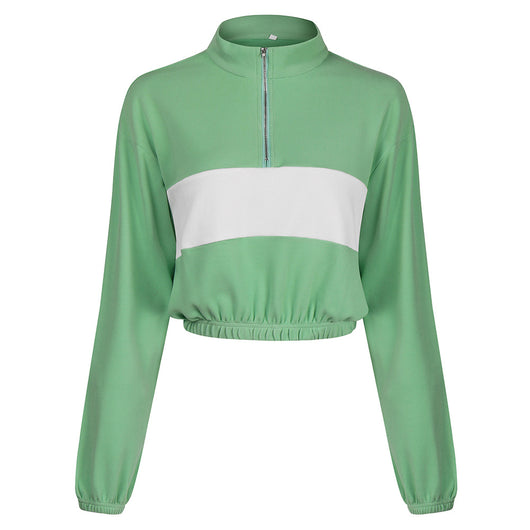 Conjunto de Dos Piezas con Cuello de Pie y Costuras en Contraste - Image 16