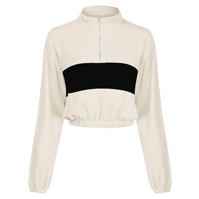 Conjunto de Dos Piezas con Cuello de Pie y Costuras en Contraste - Image 21