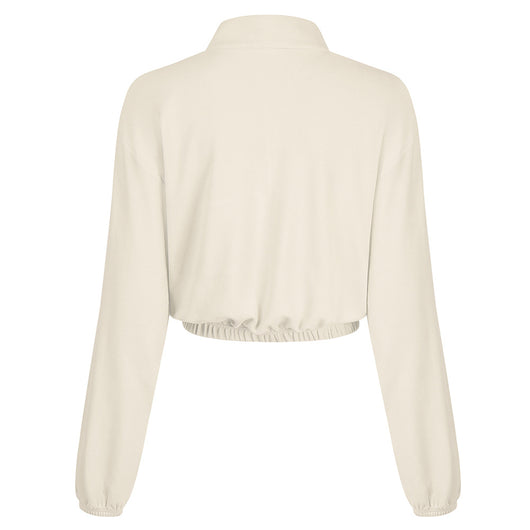 Conjunto de Dos Piezas con Cuello de Pie y Costuras en Contraste - Image 23