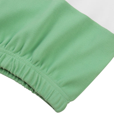 Conjunto de Dos Piezas con Cuello de Pie y Costuras en Contraste - Image 46