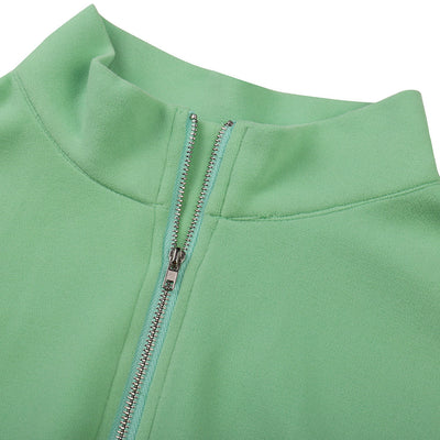 Conjunto de Dos Piezas con Cuello de Pie y Costuras en Contraste - Image 47