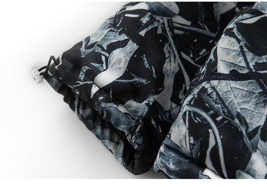 Abrigo de Montaña Camuflaje Azul Holgado Estilo Hip-Hop - Image 16
