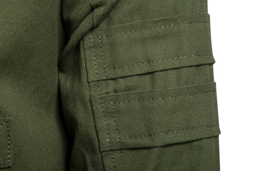 Chaqueta Militar Hombre Verde Oliva Ancha Casual con Capucha - Image 13