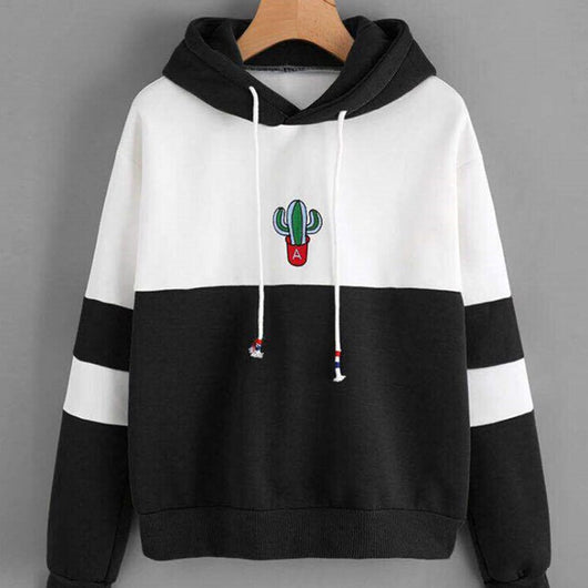 Sudadera Holgada con Capucha y Estampado para Mujer - Image 8