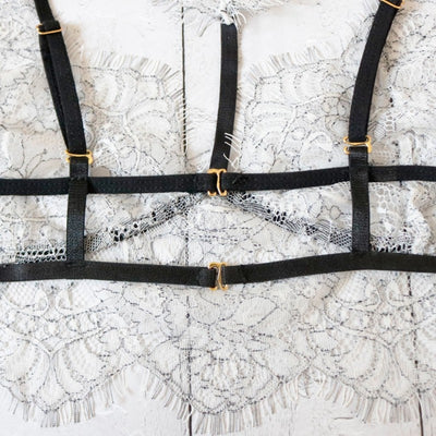 Conjunto de Lencería Transparente con Cuello Halter para Mujer - Image 11