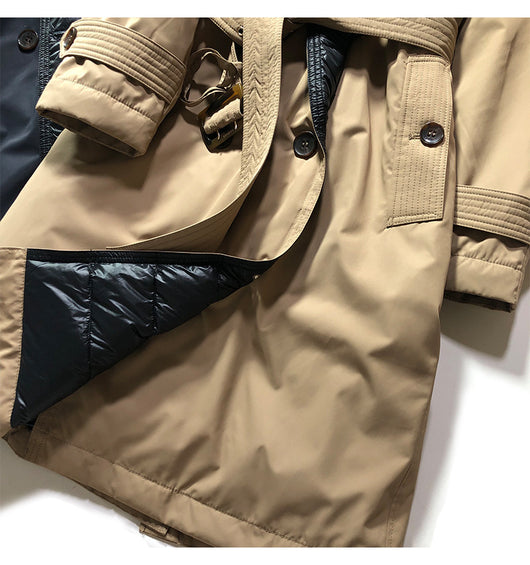 Gabardina Larga con Cordones - Image 9