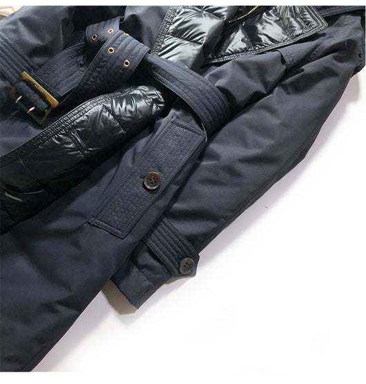Gabardina Larga con Cordones - Image 12