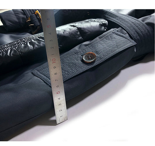 Gabardina Larga con Cordones - Image 13