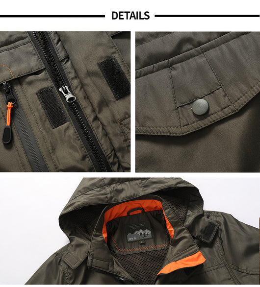 Chaqueta de Montaña Impermeable Windpro - Image 10