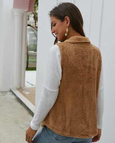 Chaleco Abrigo Térmico de Felpa para Mujer - Calidez Invierno - Image 15