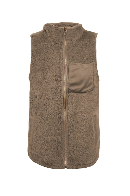 Chaleco Abrigo Térmico de Felpa para Mujer - Calidez Invierno - Image 34