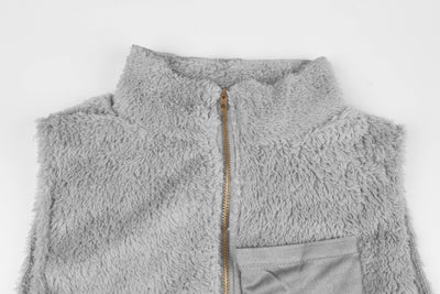 Chaleco Abrigo Térmico de Felpa para Mujer - Calidez Invierno - Image 37