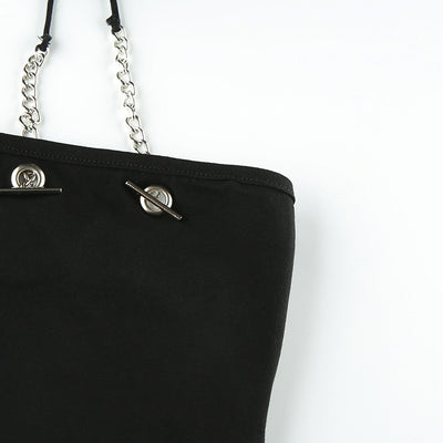 Chaleco Corto Halter con Cadena - Image 31