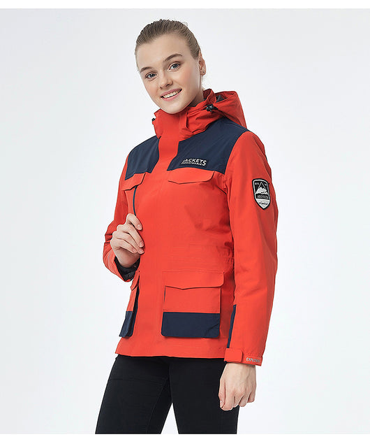 Chaqueta de Esquí para Hombre Impermeable Térmica Softshell Resistente al Viento - Image 37