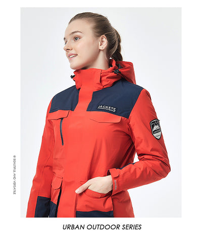 Chaqueta de Esquí para Hombre Impermeable Térmica Softshell Resistente al Viento - Image 38
