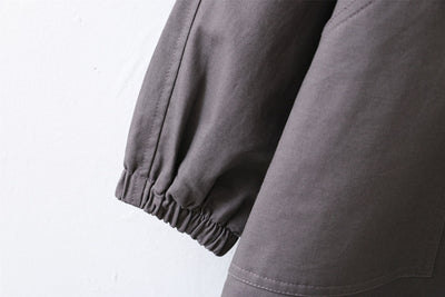 Abrigo Largo Impermeable con Capucha - Estilo Casual y Versátil - Image 12
