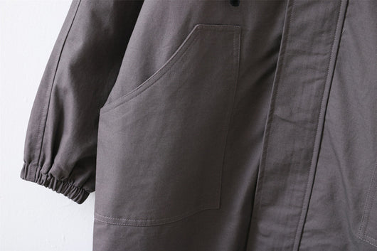 Abrigo Largo Impermeable con Capucha - Estilo Casual y Versátil - Image 17