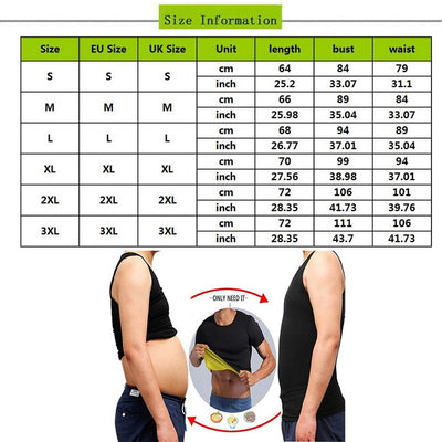 Faja Reductora Masculina de Compresión - Shapewear Adelgazante para Hombre - Image 12
