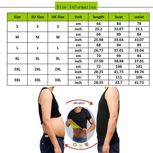 Faja Reductora Masculina de Compresión - Shapewear Adelgazante para Hombre - Image 12