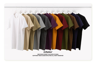 Playera Básica Unisex de Algodón - Colores Sólidos - Image 4