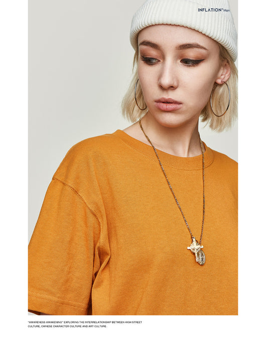Playera Básica Unisex de Algodón - Colores Sólidos - Image 19