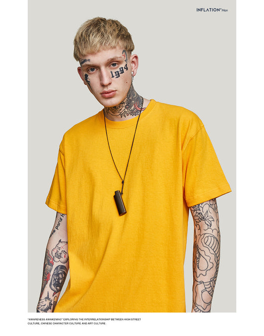 Playera Básica Unisex de Algodón - Colores Sólidos - Image 27