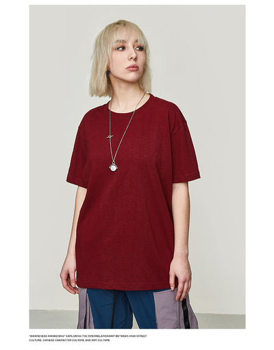 Playera Básica Unisex de Algodón - Colores Sólidos - Image 38
