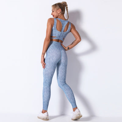 Conjunto de Yoga Deportivo con Estampado Realzador - Image 13