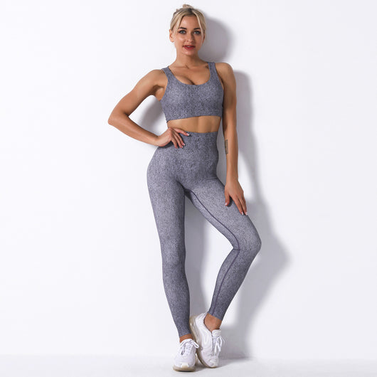 Conjunto de Yoga Deportivo con Estampado Realzador - Image 18