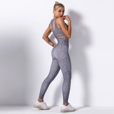 Conjunto de Yoga Deportivo con Estampado Realzador - Image 21