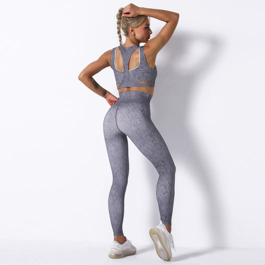 Conjunto de Yoga Deportivo con Estampado Realzador - Image 22