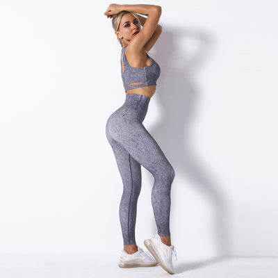 Conjunto de Yoga Deportivo con Estampado Realzador - Image 23
