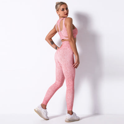 Conjunto de Yoga Deportivo con Estampado Realzador - Image 31