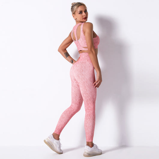 Conjunto de Yoga Deportivo con Estampado Realzador - Image 31