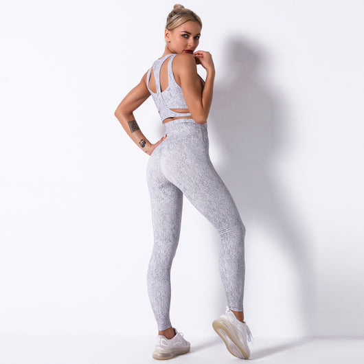 Conjunto de Yoga Deportivo con Estampado Realzador - Image 39