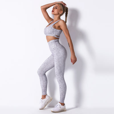 Conjunto de Yoga Deportivo con Estampado Realzador - Image 41