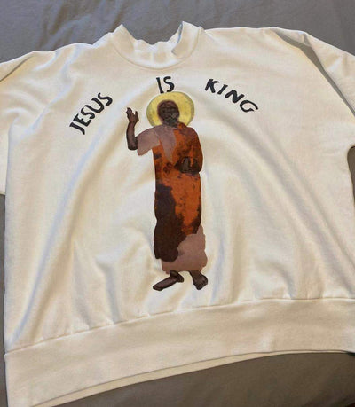 Sudadera Casual Jesus is King - Estilo Urbano Minimalista - Image 8