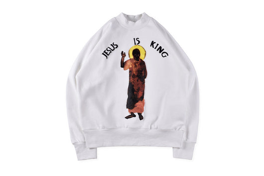 Sudadera Casual Jesus is King - Estilo Urbano Minimalista - Image 11