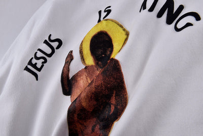 Sudadera Casual Jesus is King - Estilo Urbano Minimalista - Image 16