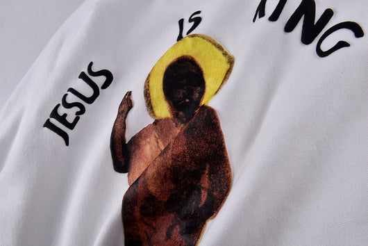 Sudadera Casual Jesus is King - Estilo Urbano Minimalista - Image 16