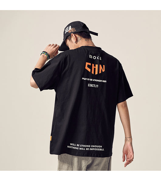 Remera Hip Hop Japonés con Estampado Urbano - Image 15